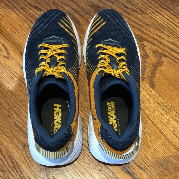 HOKA ONE ONE RINCON MEN\'S RUNNING SHOES MAJOLICA BLUE LEAD US 11 main image 7